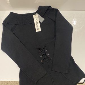 MINKPINK Knit Top - Corset style